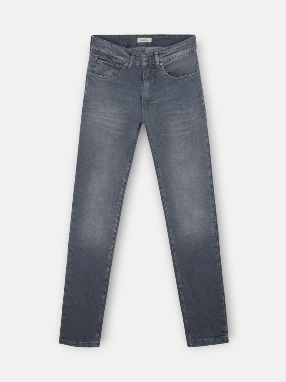 Pantalon de sport en jean gris foncé