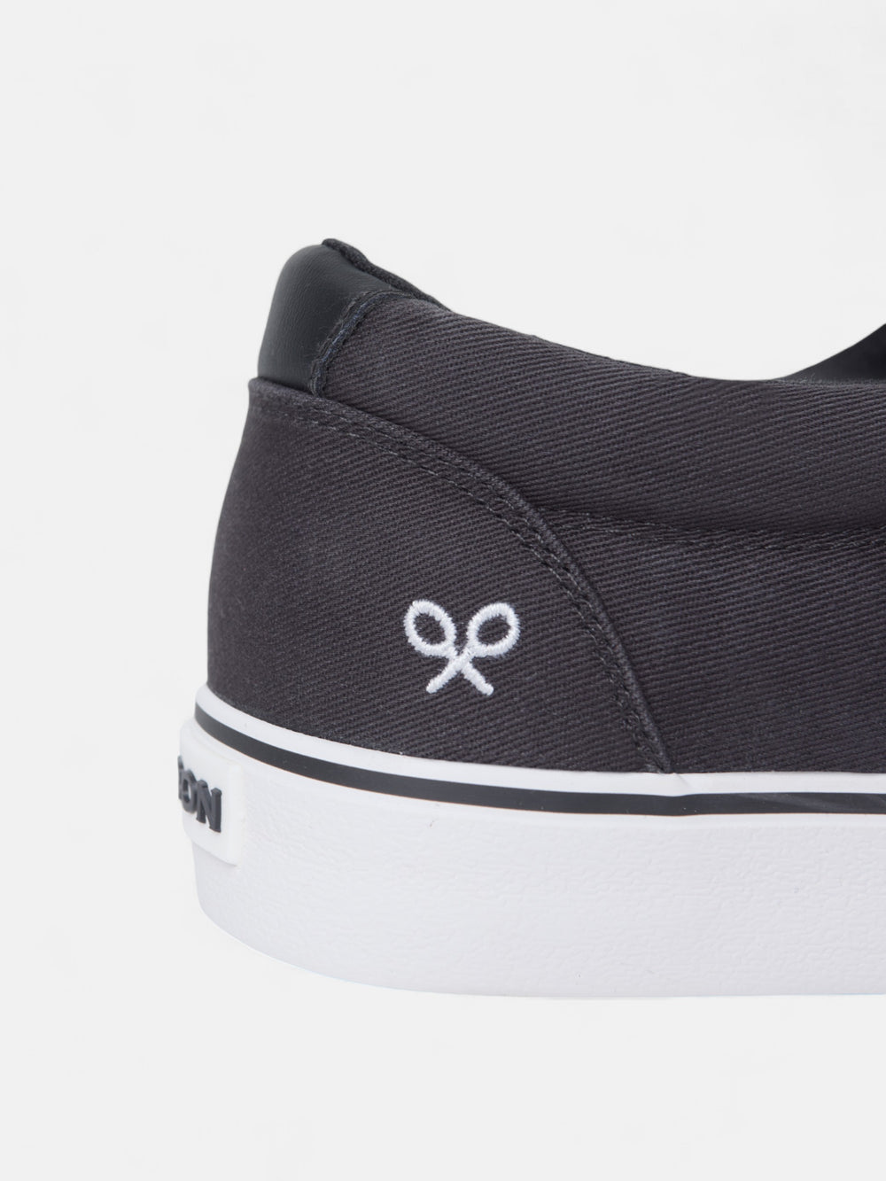 Zapatilla lona clasica dark negra