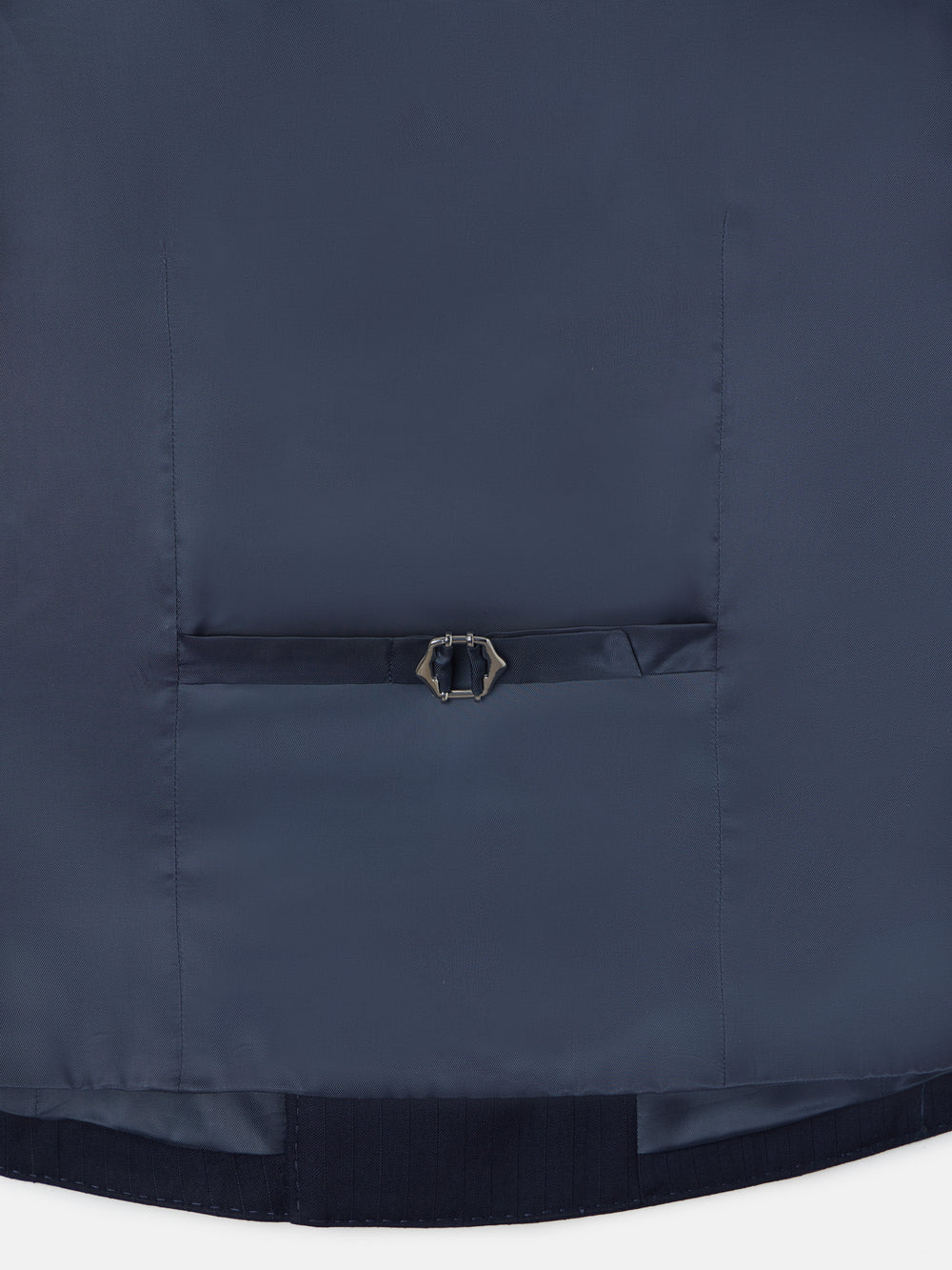 Chaleco chaque espiga azul marino