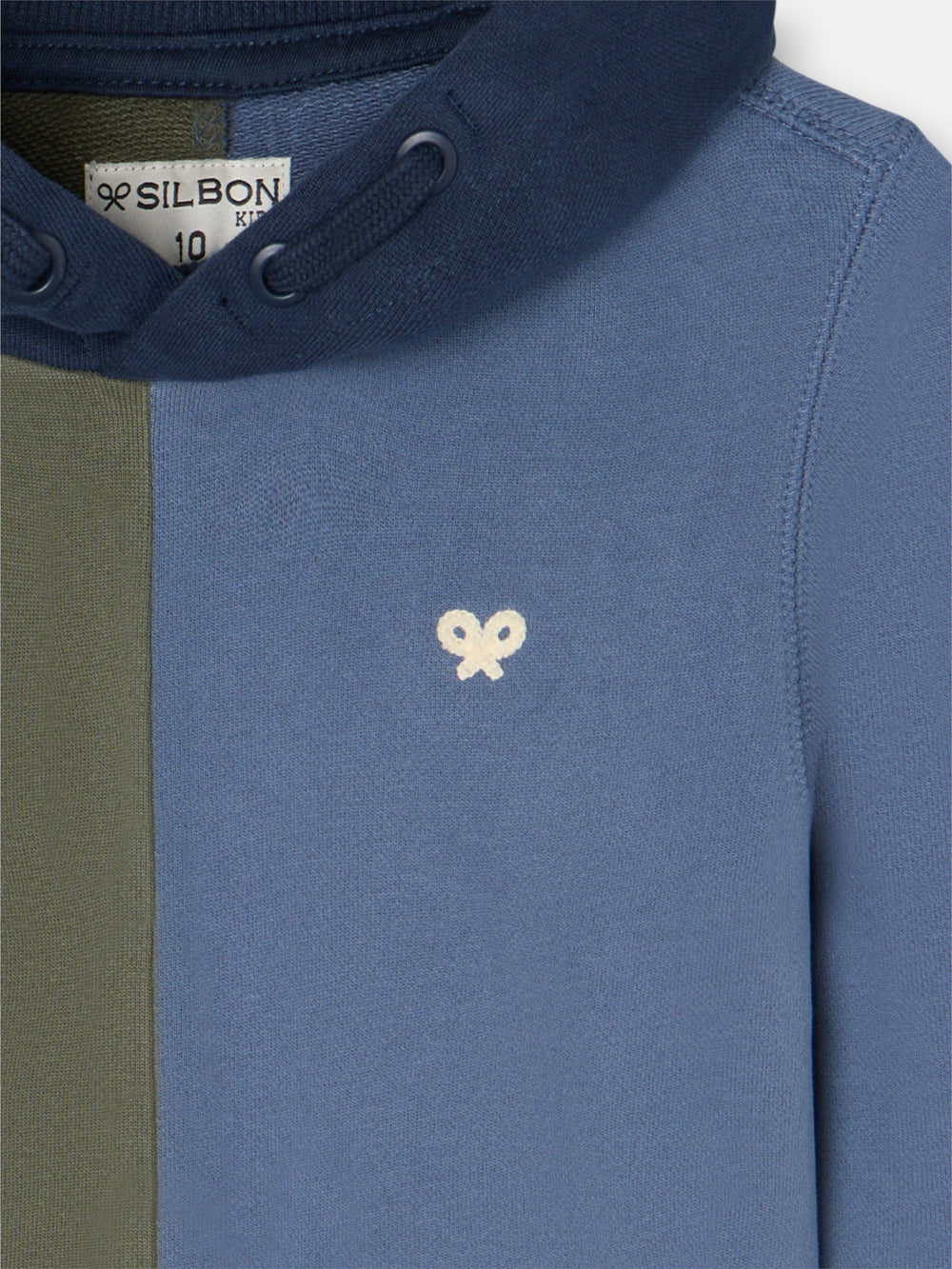 Sweatshirt kids hoodie multicolor azul verde