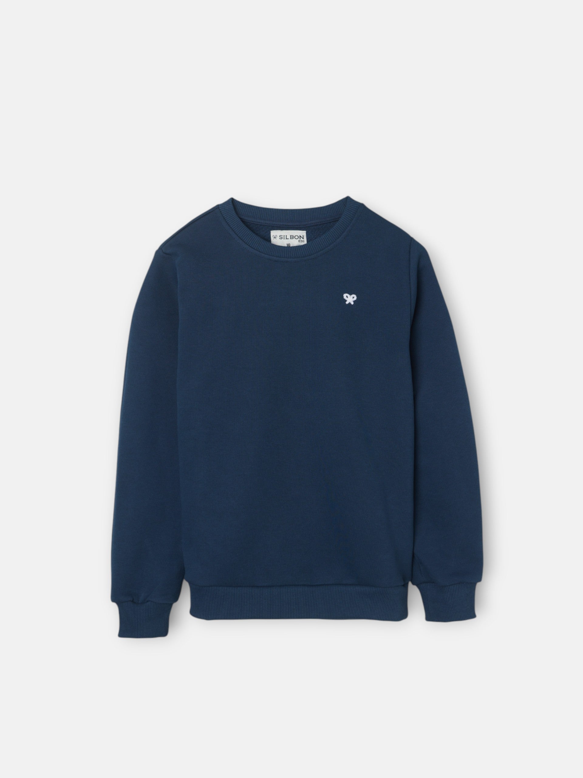 Sudadera kids minilogo azul marino