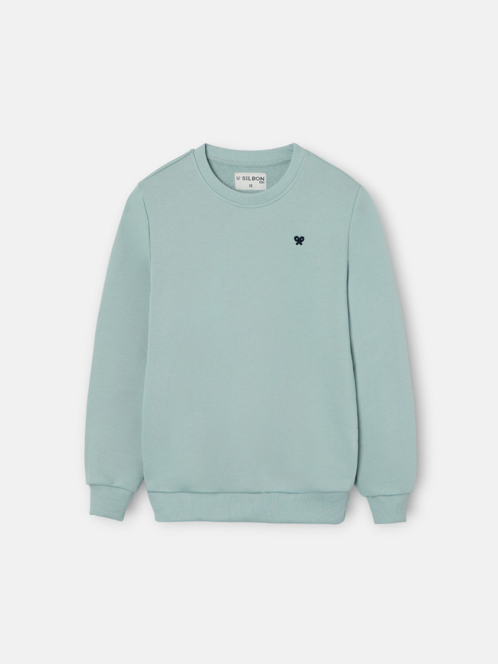 Sweatshirt kids minilogo verde