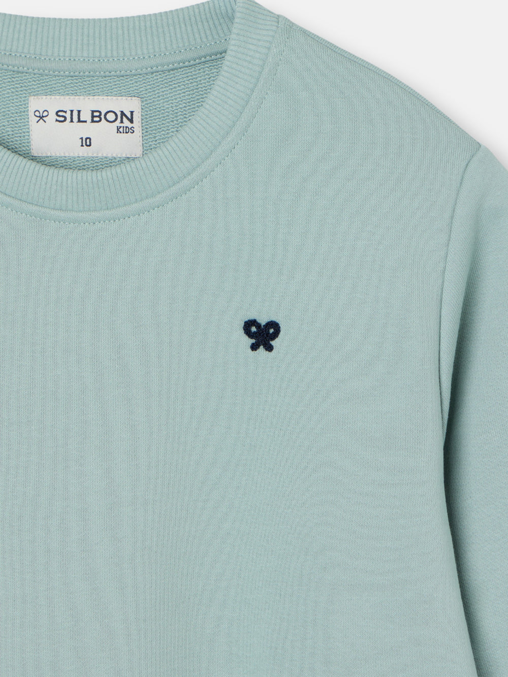 Sweatshirt kids minilogo verde