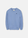 Sweat-shirt enfant minilogo bleu indigo