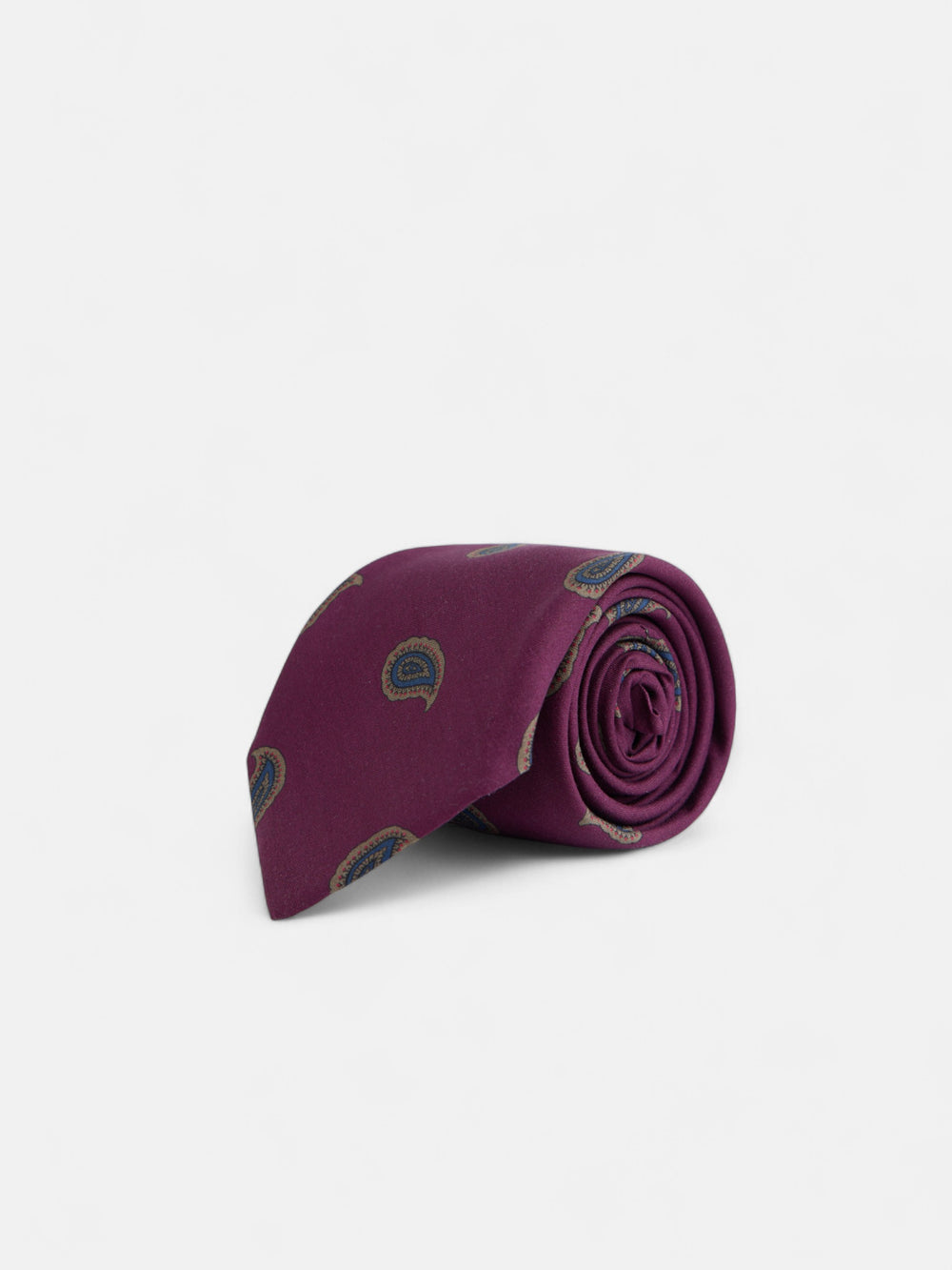 Corbata amebas burdeos