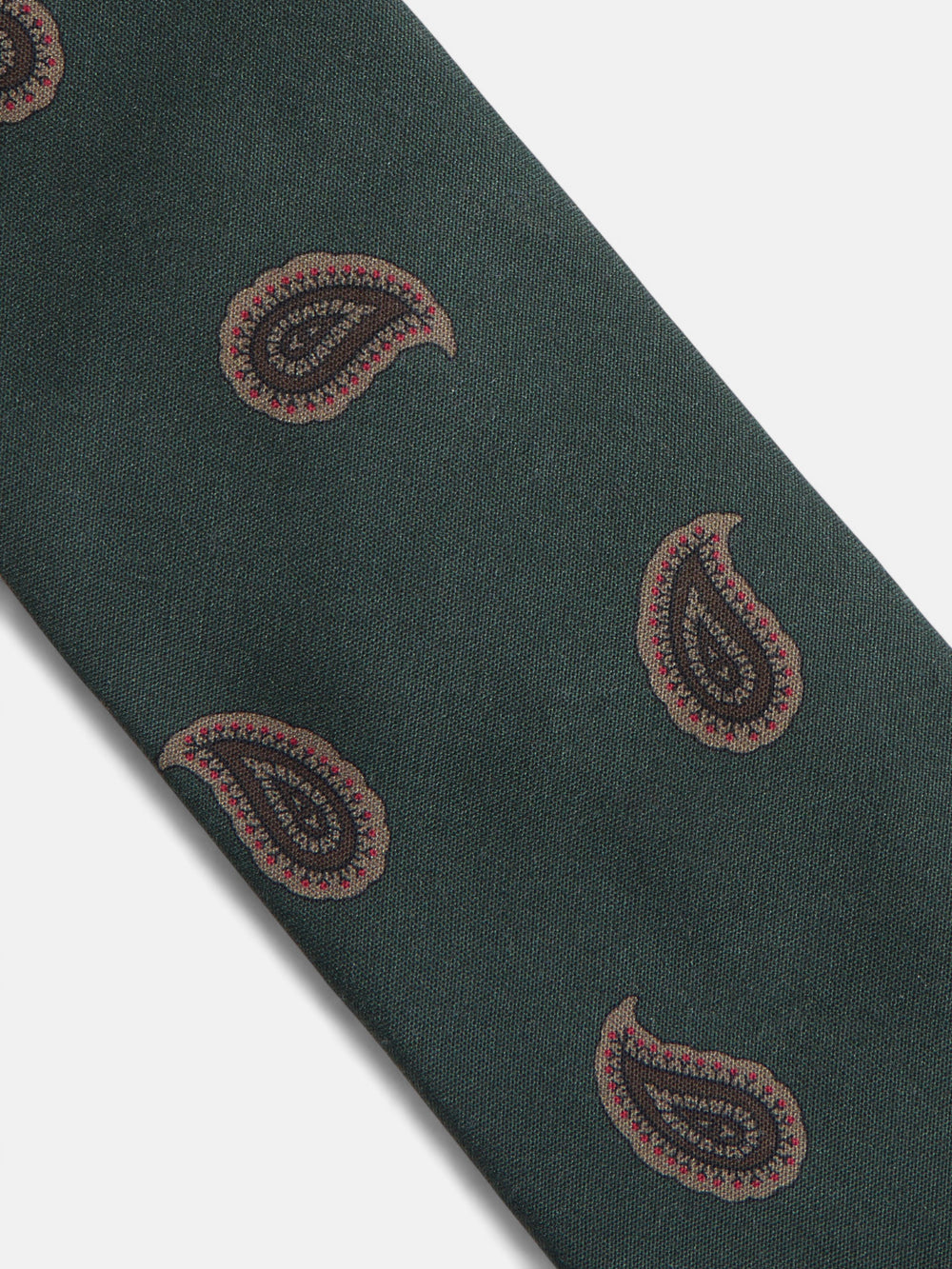 Corbata amebas verde