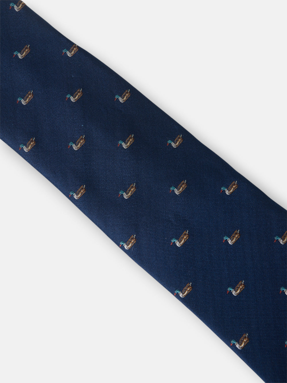 Corbata motivos duck raqueta azul marino