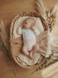 Babete baby miniraquete azul celeste