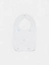 Baby bib mini racket light blue