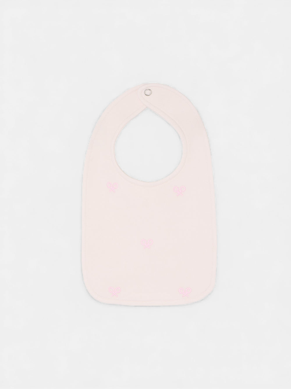 Babero baby miniraqueta rosa