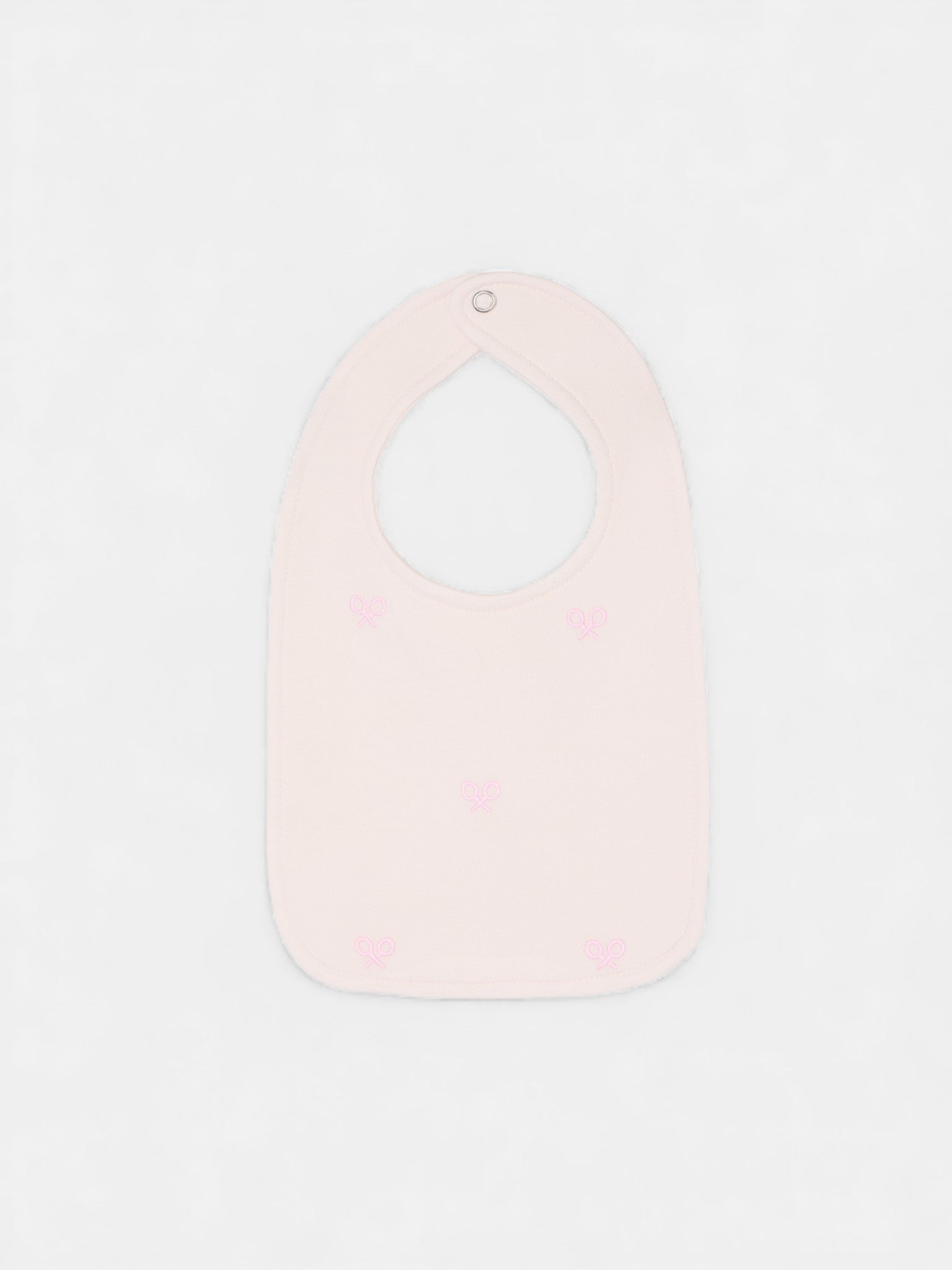 Babero baby miniraqueta rosa