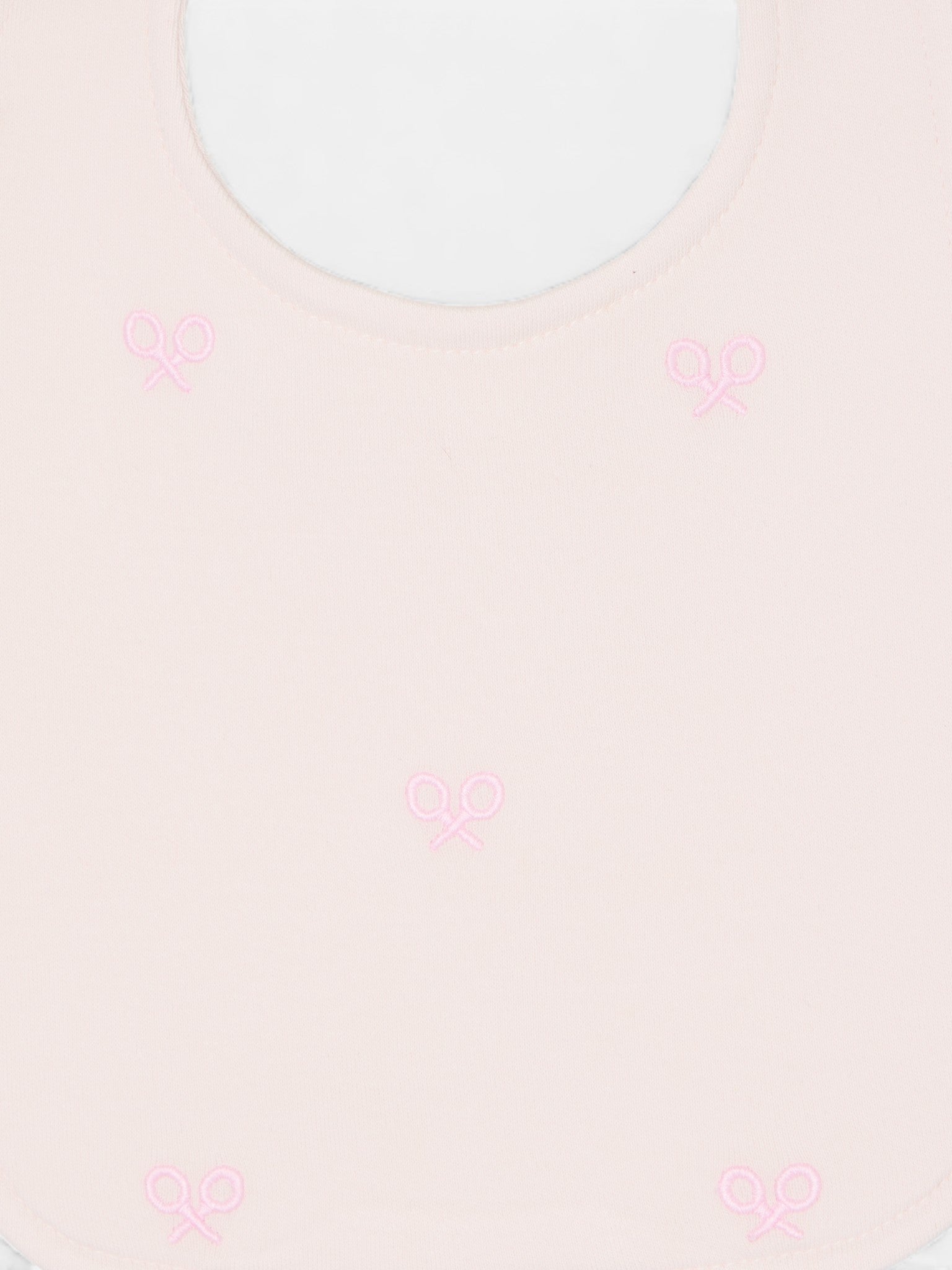 Babero baby miniraqueta rosa