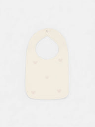 Baby bib mini racket medium beige
