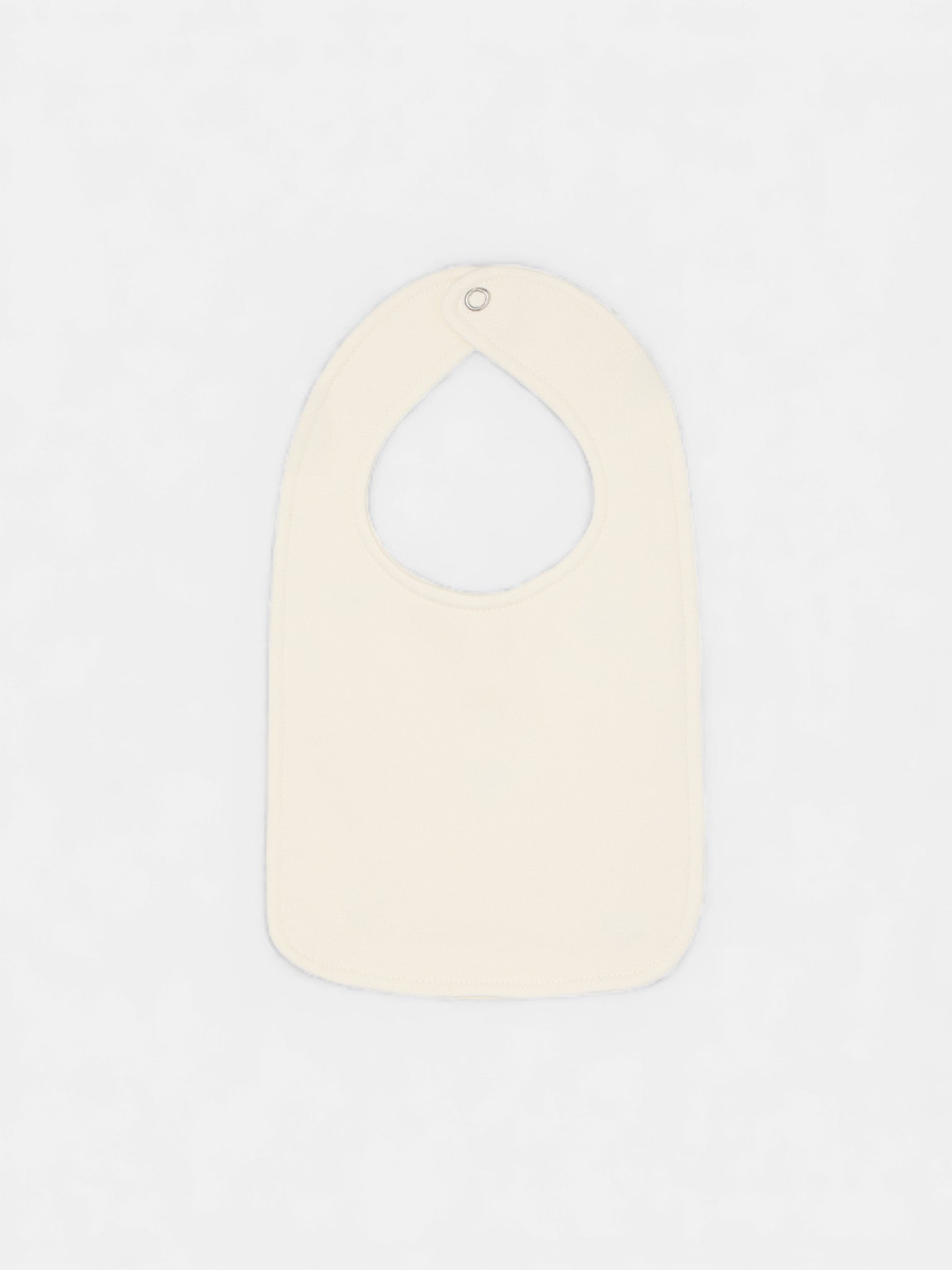 Bavoir bébé mini raquette beige moyen