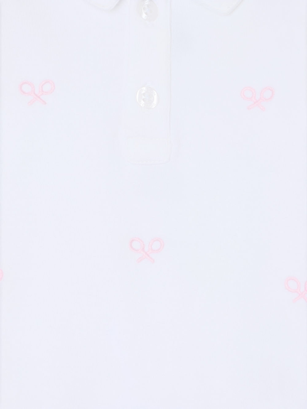 Body baby manga larga multiraqueta rosa