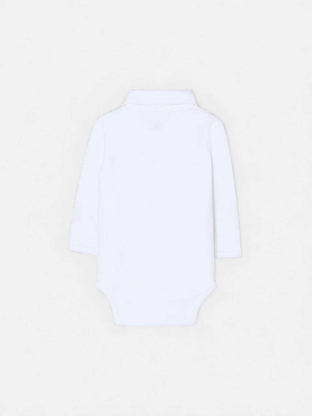 Body baby manga larga multiraqueta rosa