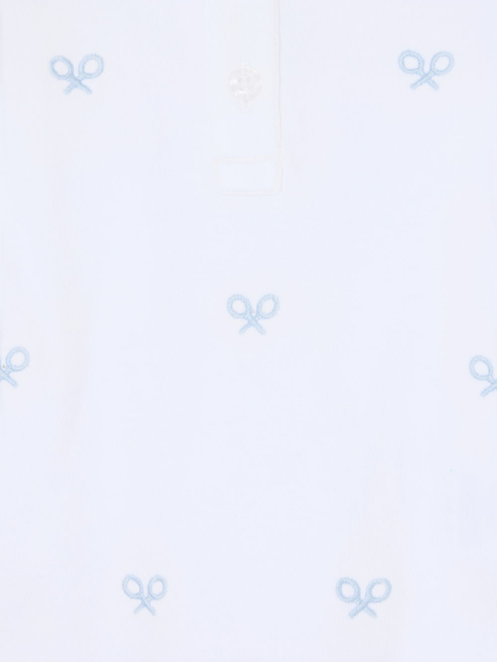 Body baby manga larga multiraqueta azul celeste