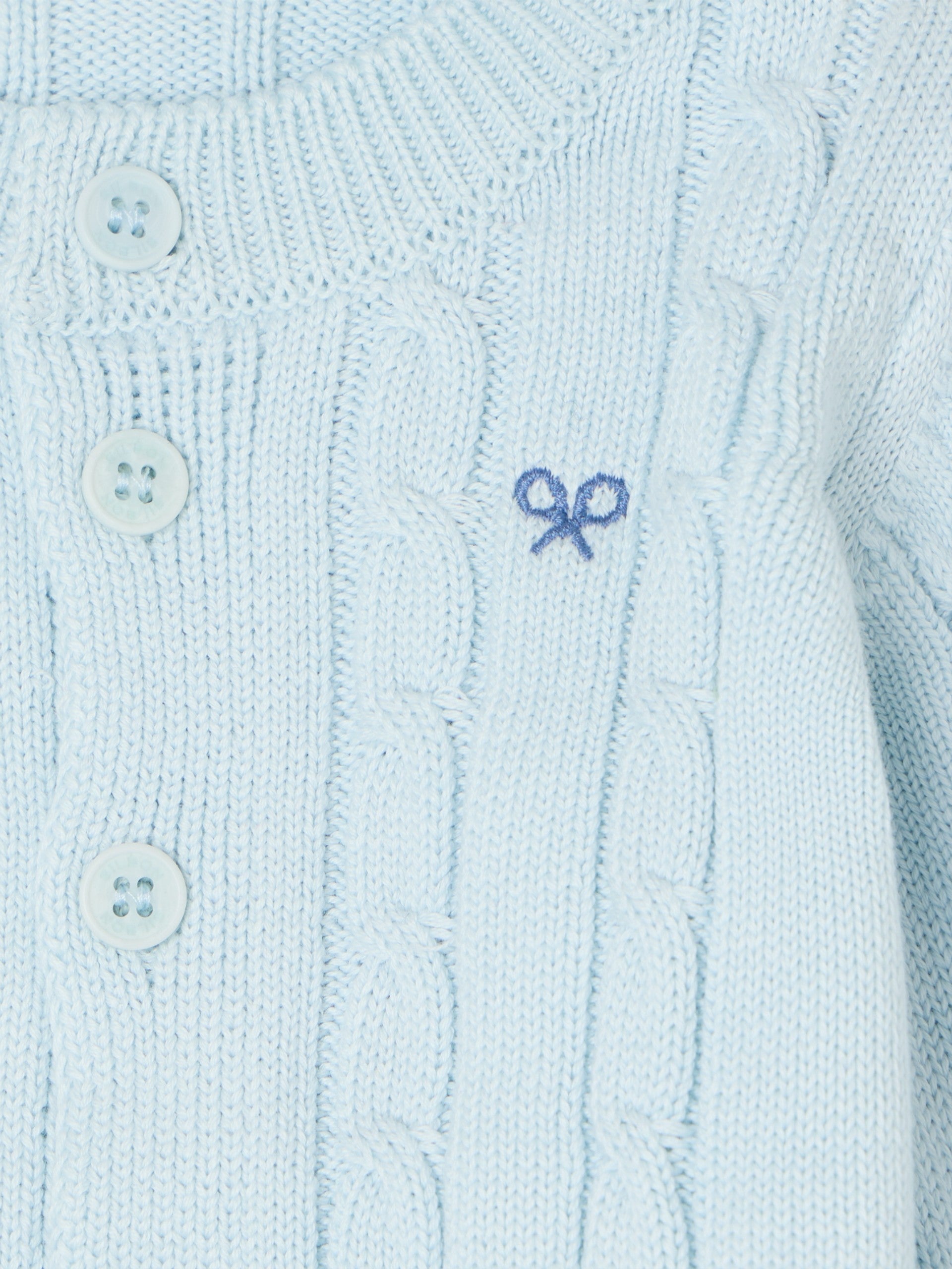 Baby Silbon light blue eight set