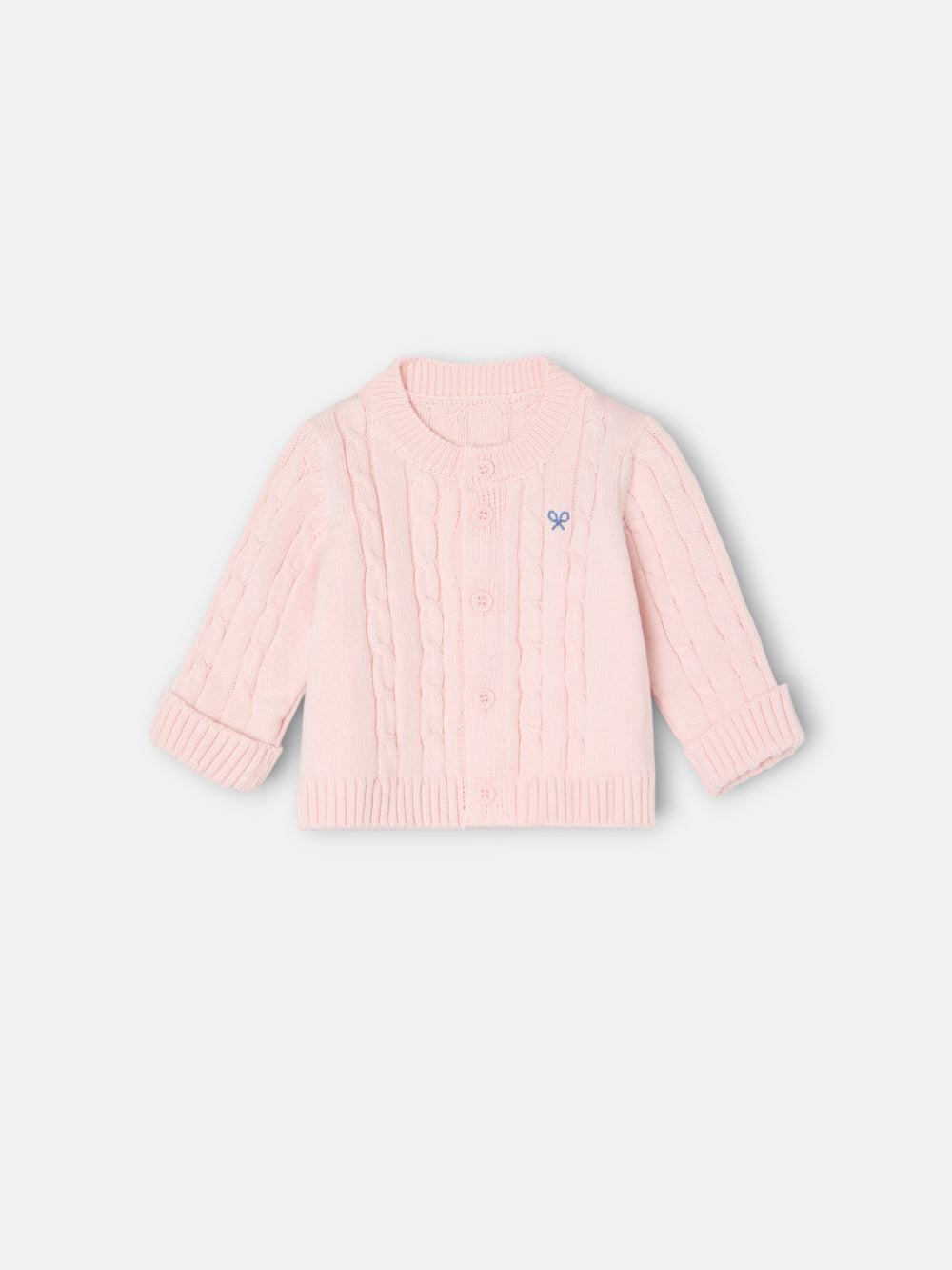 Conjunto ochos baby silbon rosa