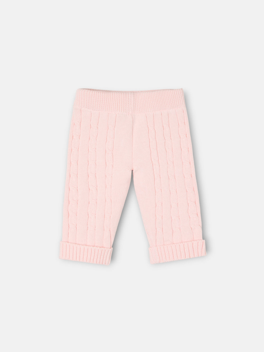 Conjunto ochos baby silbon rosa