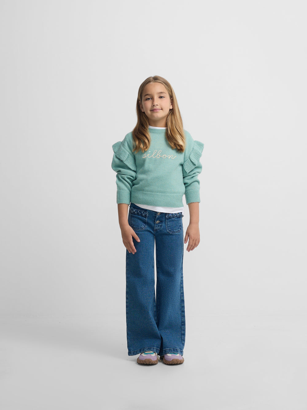 Jersey girl punto silbon verde