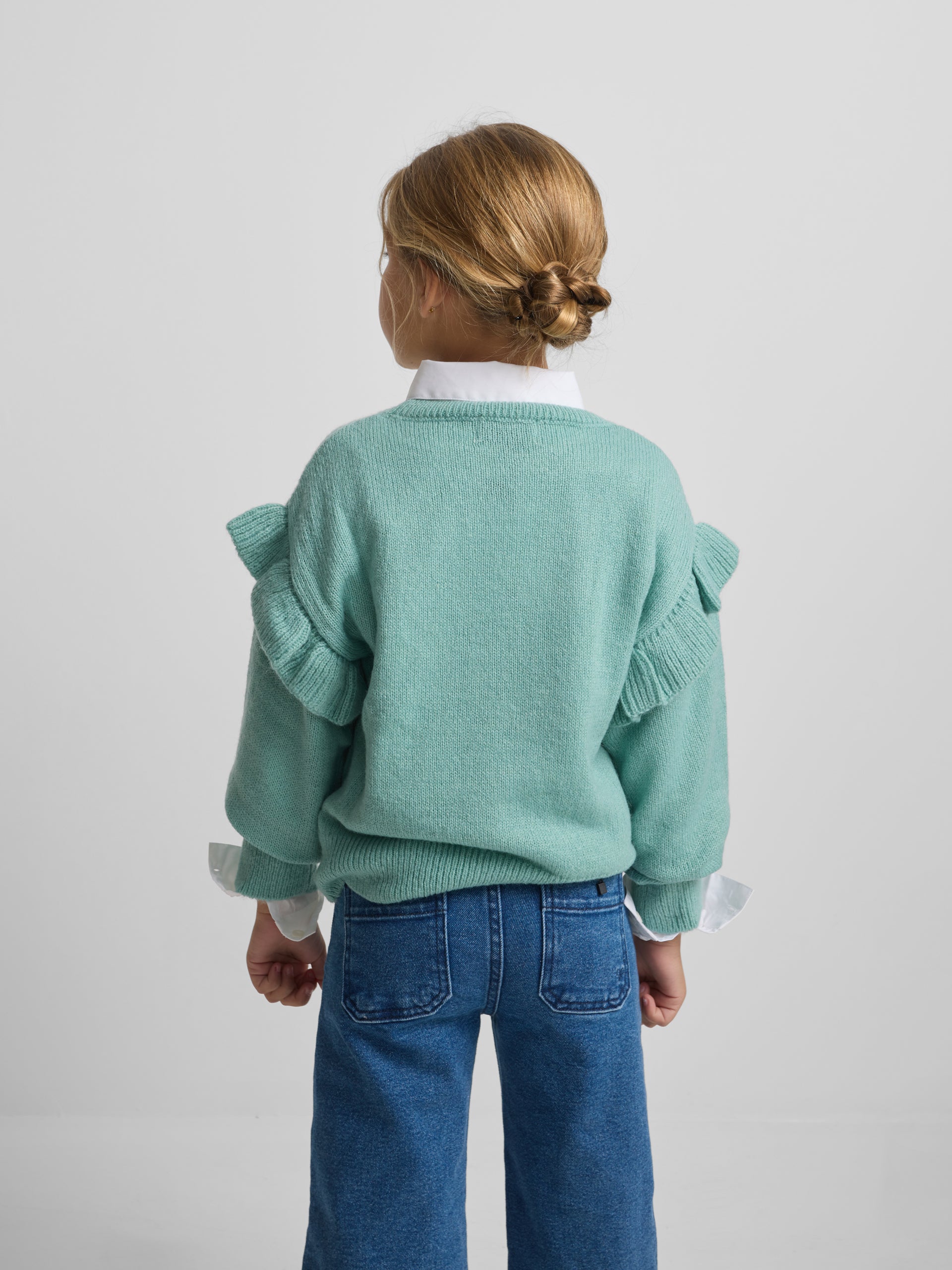 Jersey girl punto silbon verde