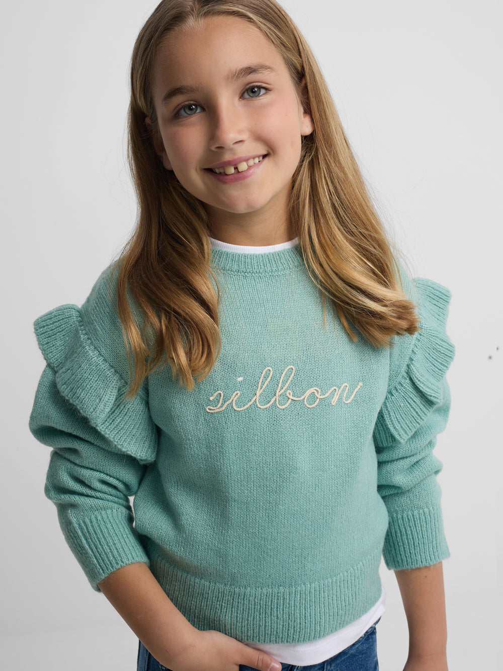 Jersey girl punto silbon verde