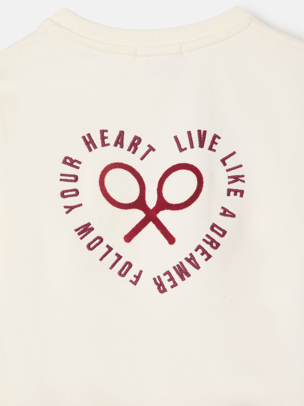 Sudadera girl corazon crudo