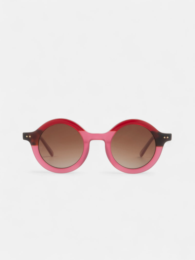 Óculos de sol MOXSILBON girl Ace rosa e granada