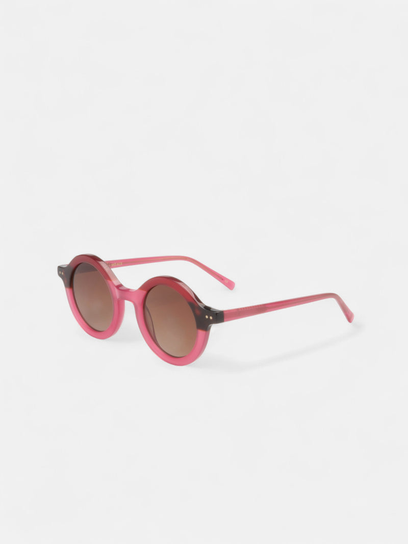 Óculos de sol MOXSILBON girl Ace rosa e granada