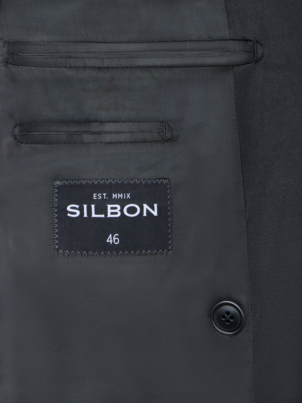 Americana esmoquin cruzado classic negro