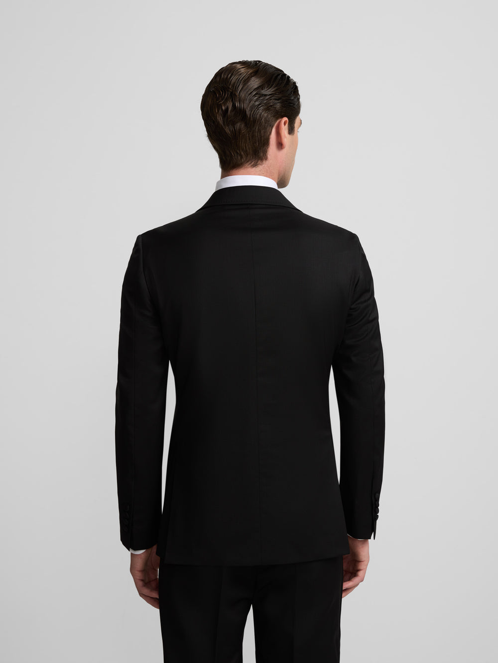 Americana esmoquin cruzado classic negro