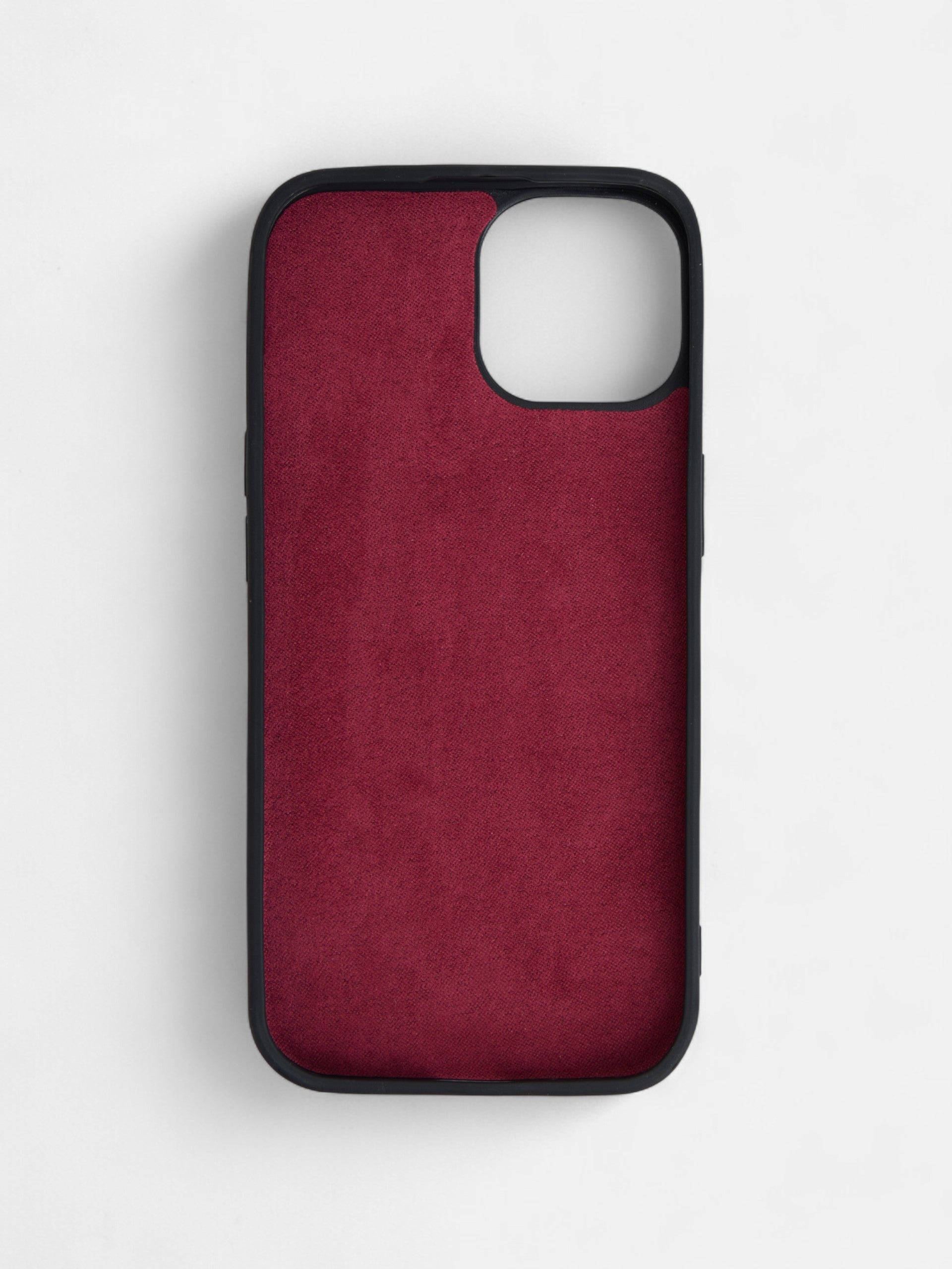Burgundy racket mobile case