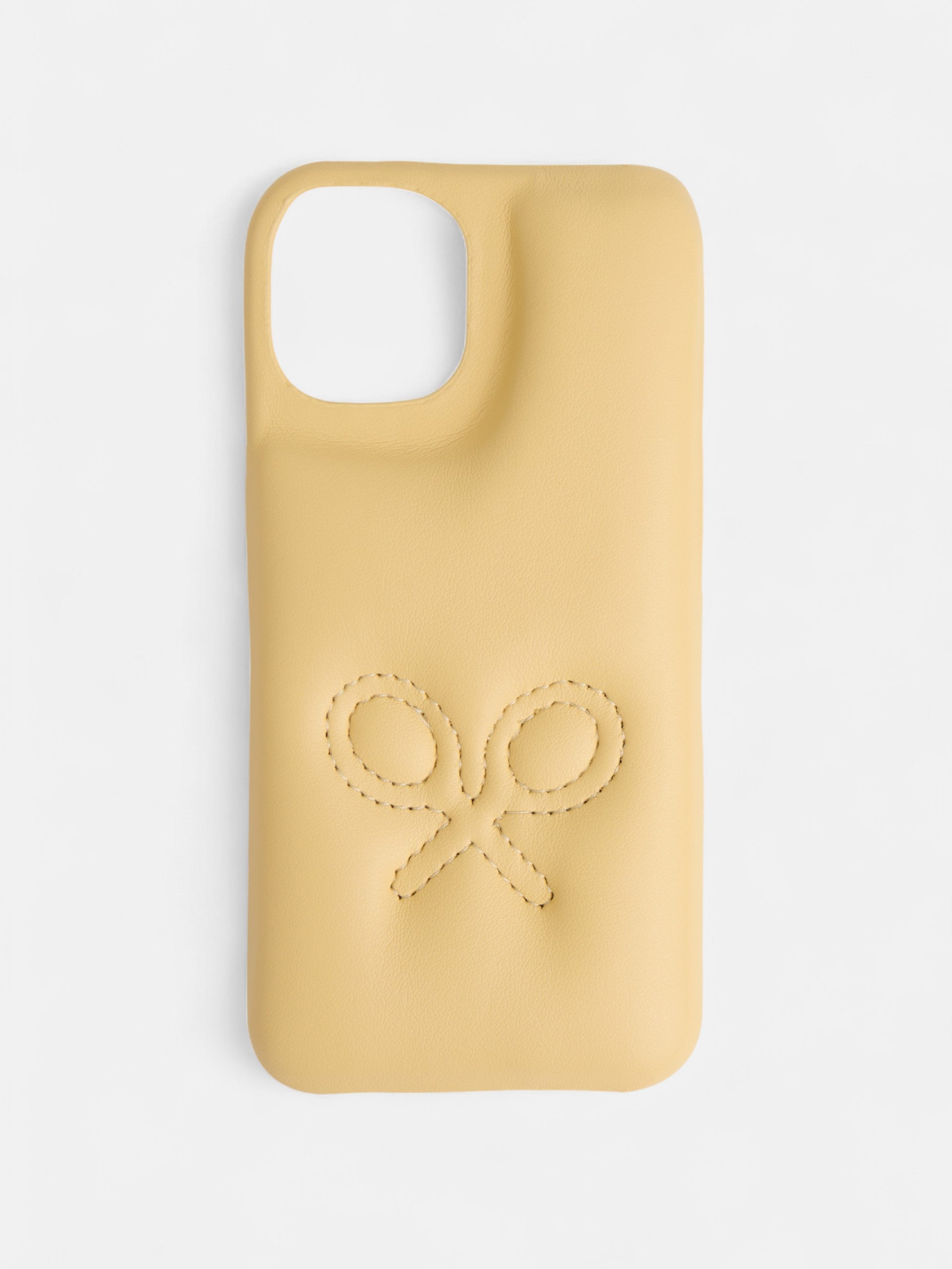 Yellow racket mobile case
