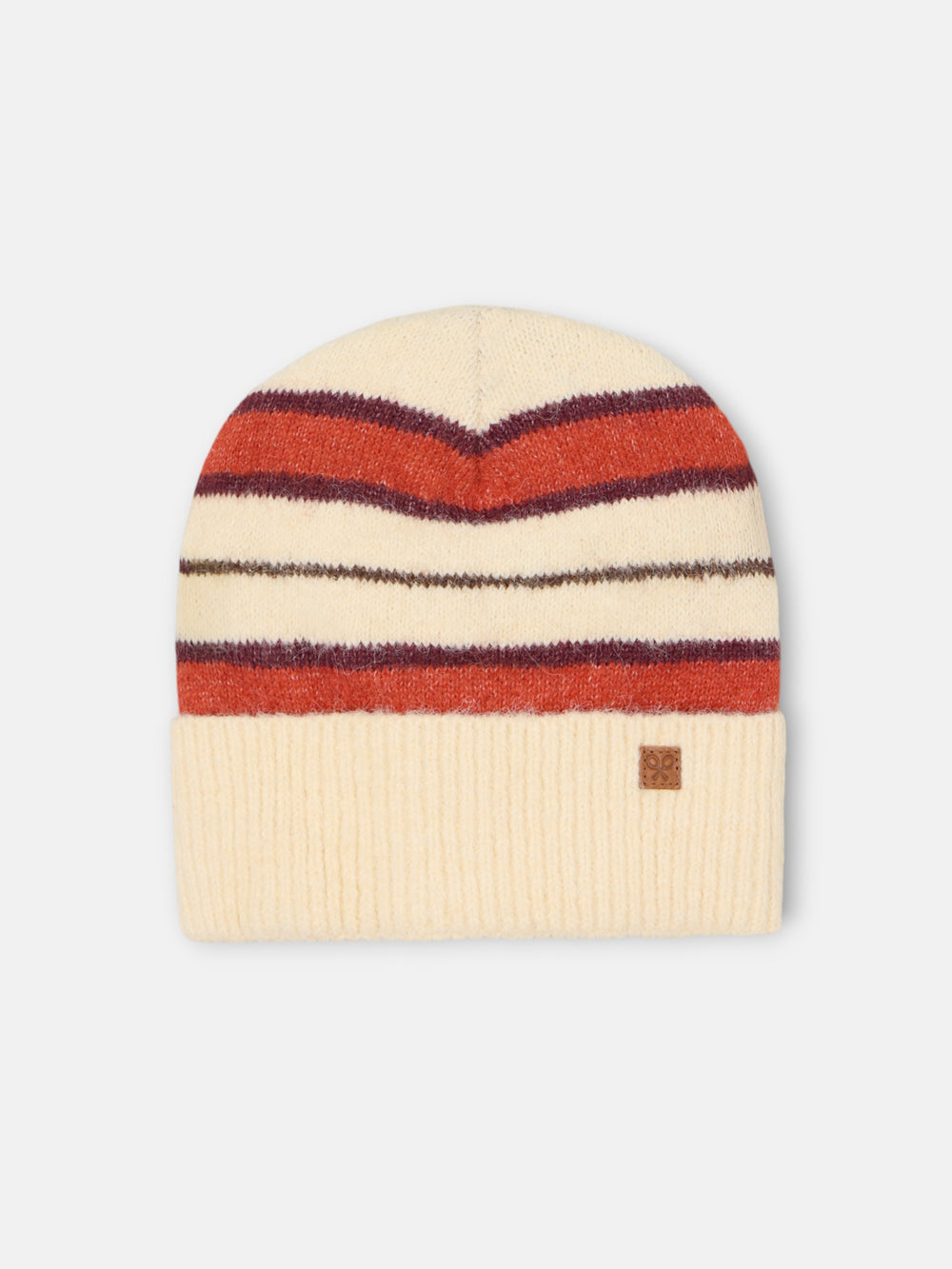 Chapeau en laine marron