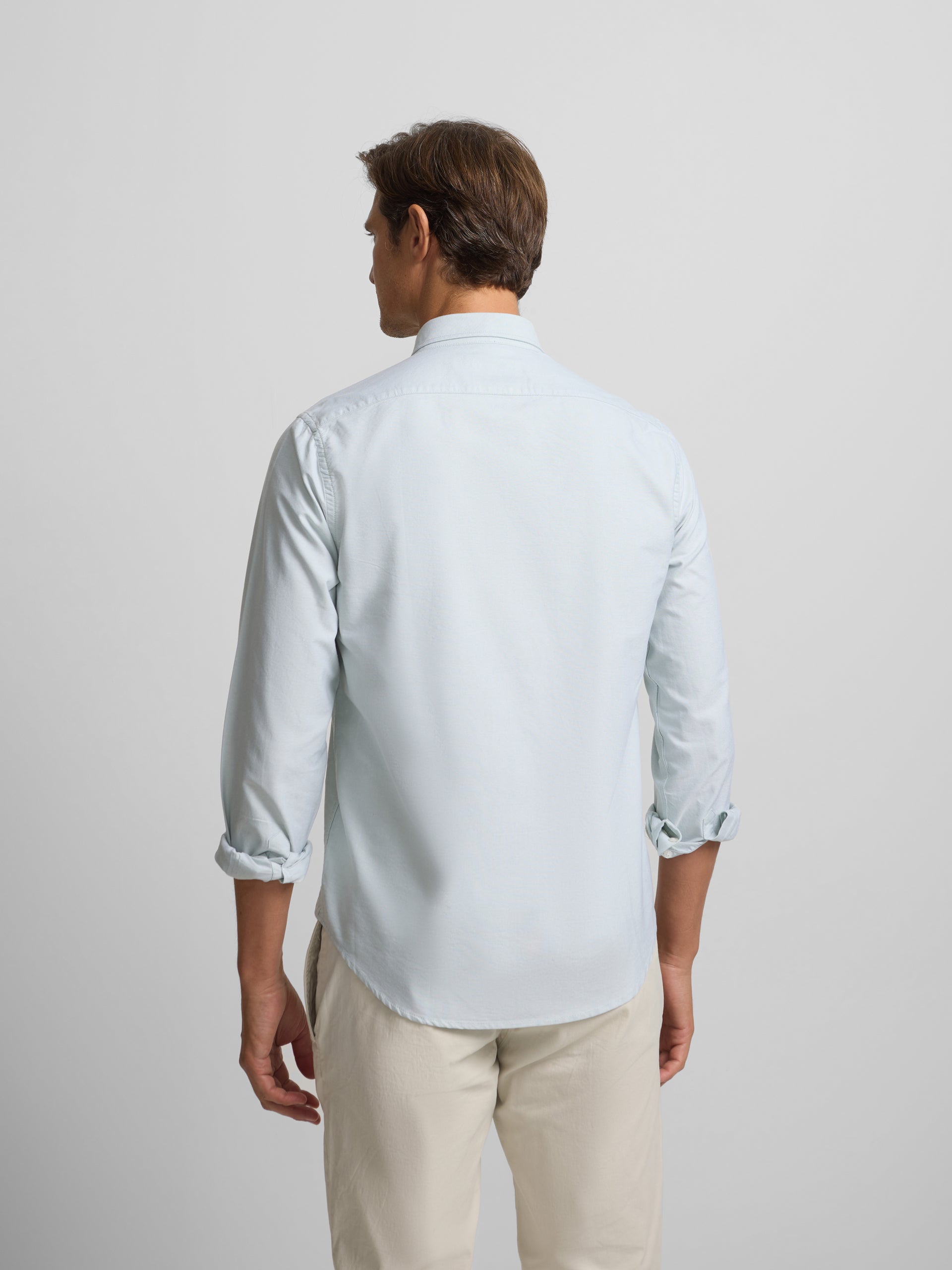 Camisa sport oxford regular fit raquete verde