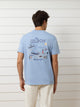The Hamptons blue t-shirt