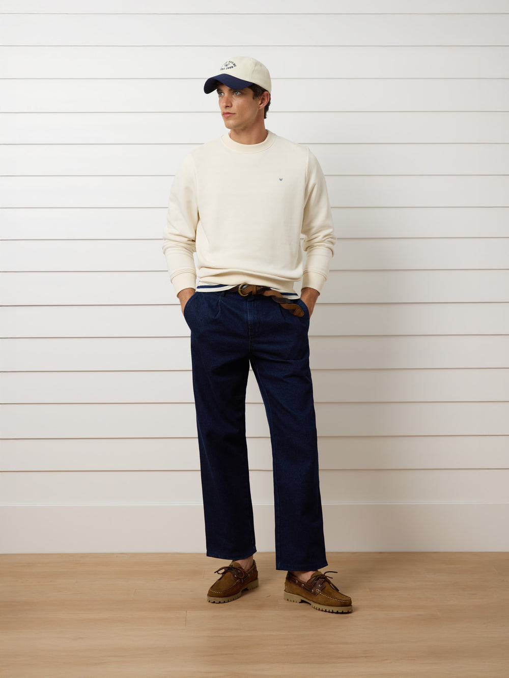 Sudadera The Hamptons crema