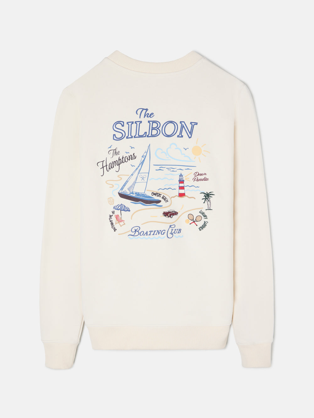 Sudadera The Hamptons crema