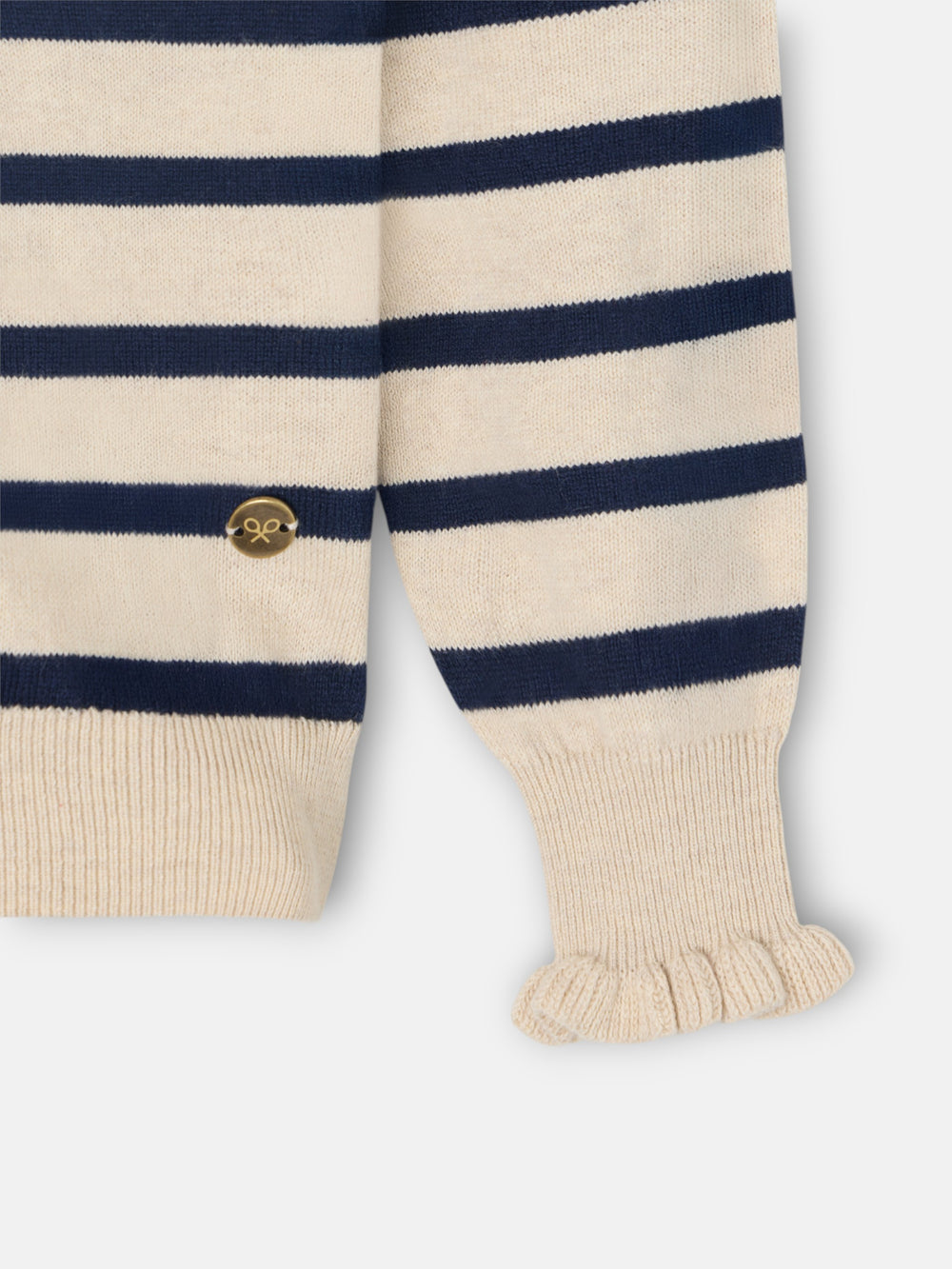 Jersey girl punto rayas marino