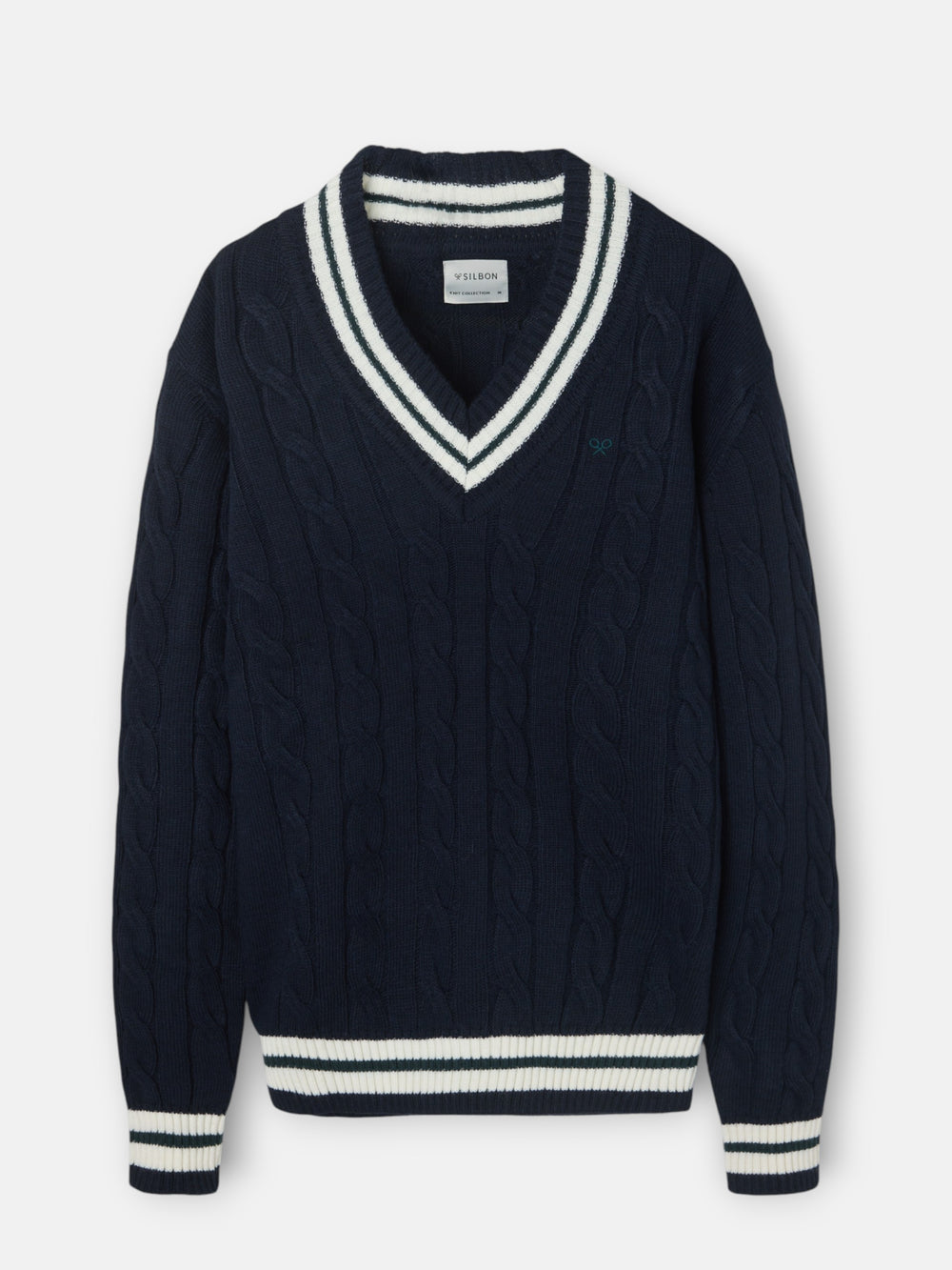 Camisola college azul-marinho