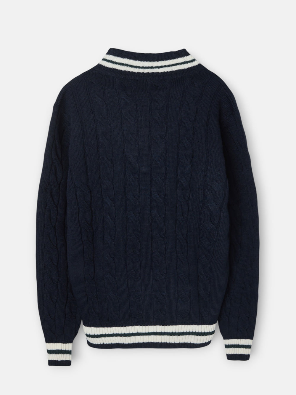 Camisola college azul-marinho