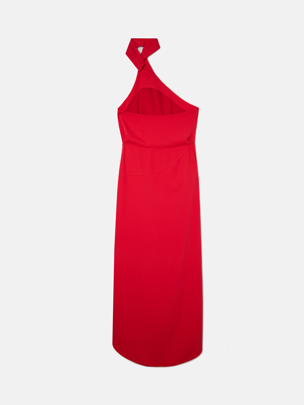Vestido CaprileXSilbon halter rojo