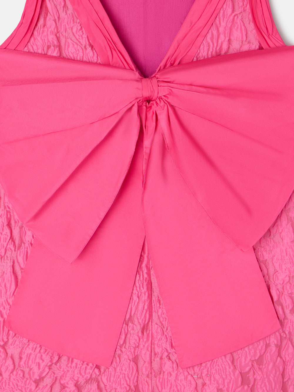 Vestido CaprileXSilbon lazo rosa