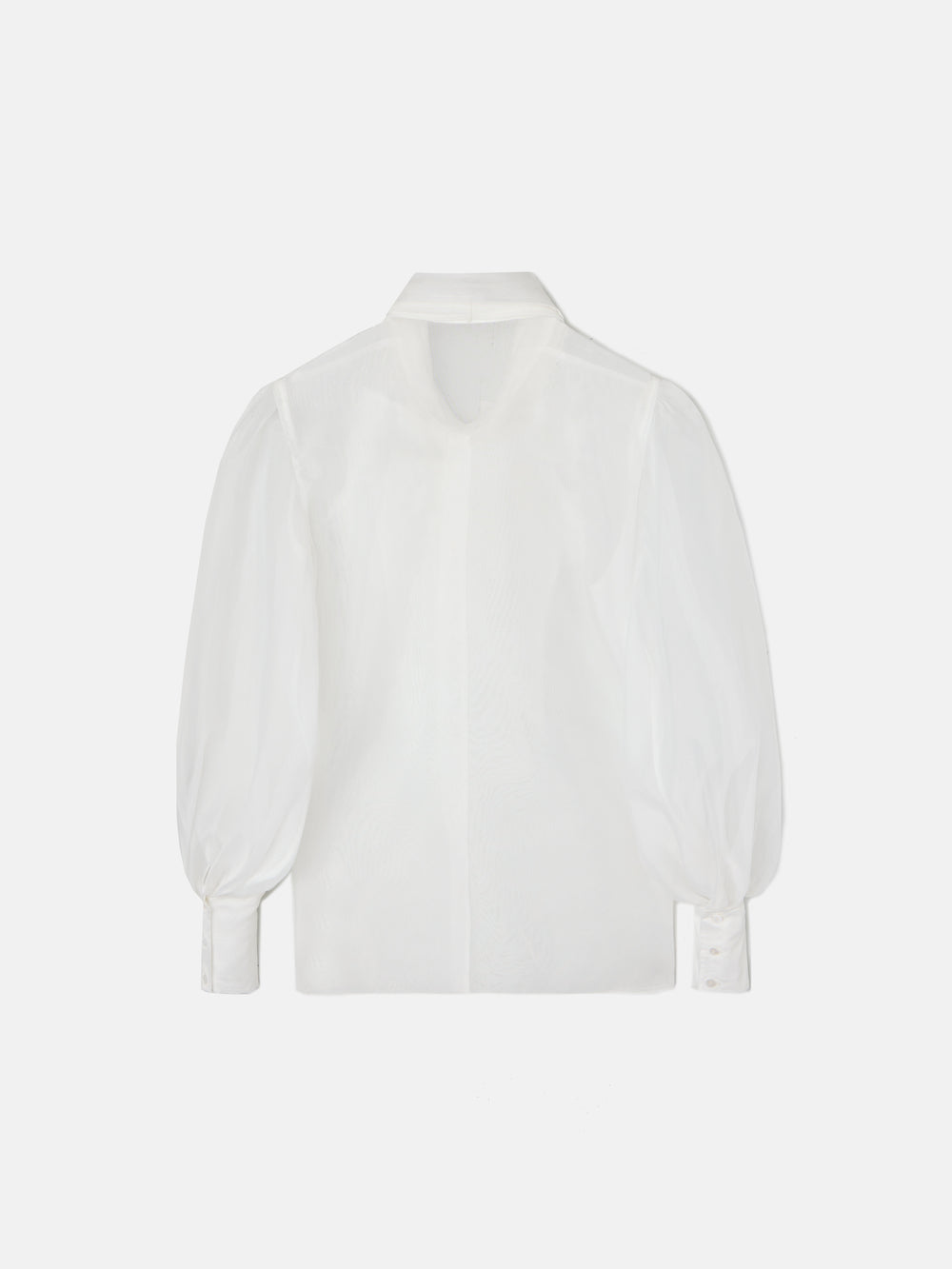 Chemise CaprileXSilbon en organza blanche