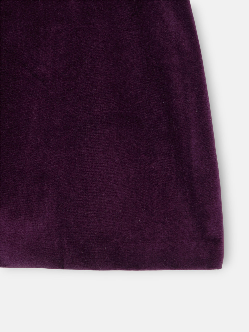 Falda mini terciopelo morado