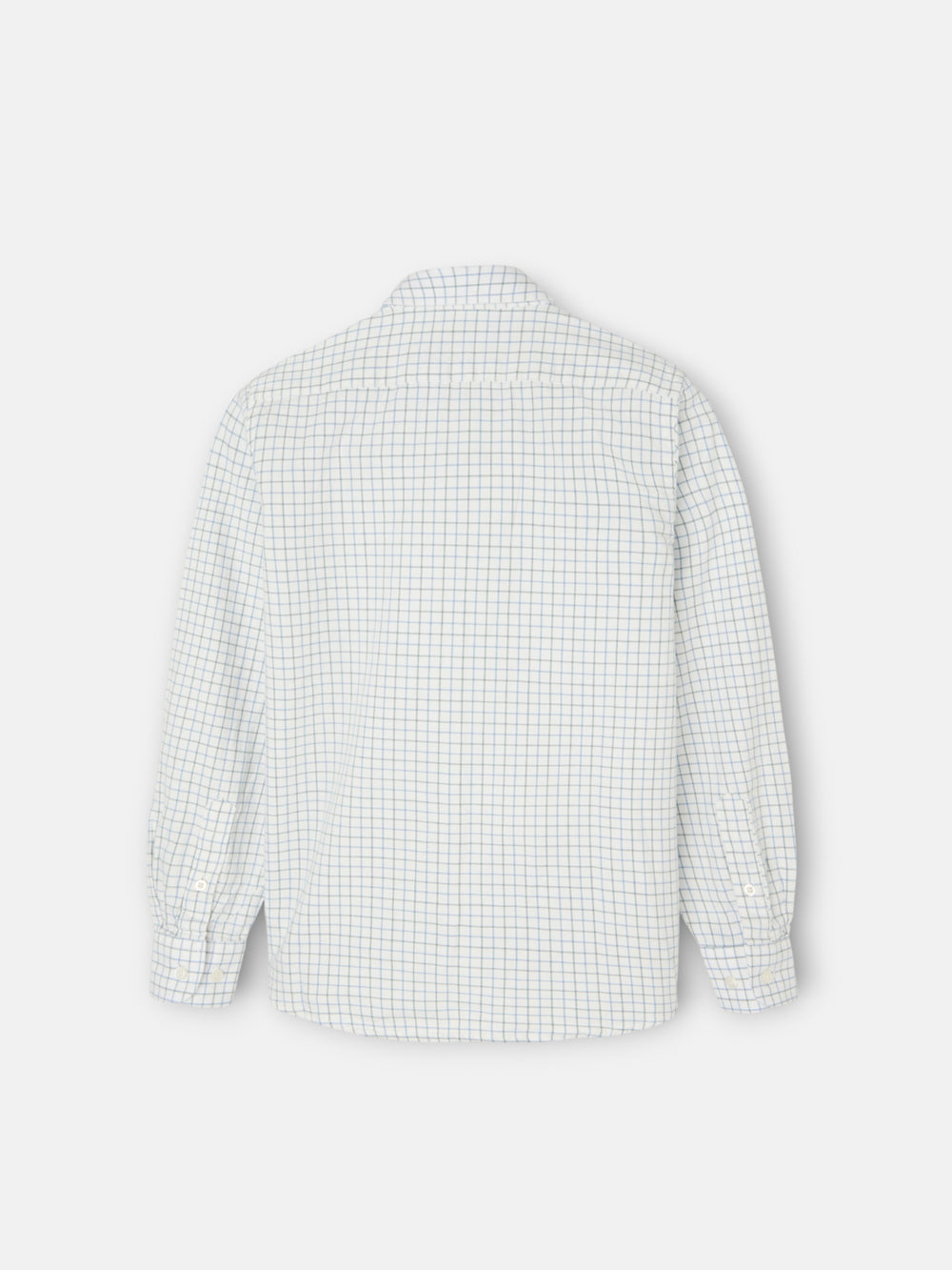 Camisa sport kids warm cuadro hunter azul verde