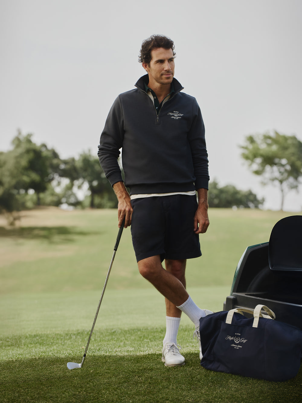 Beltran Lozano High Golf Bag Navy Blue