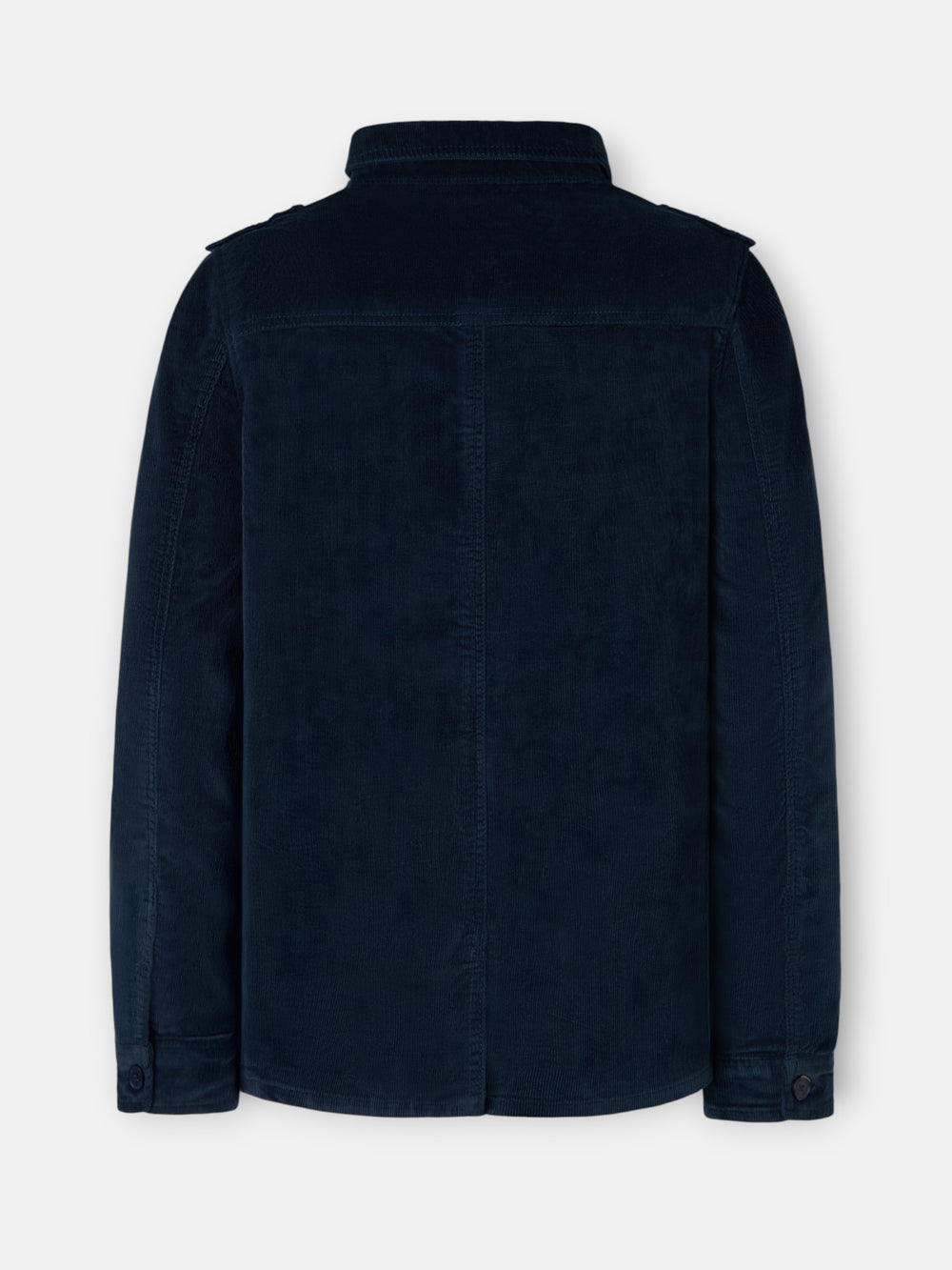 navy blue corduroy jacket with pockets