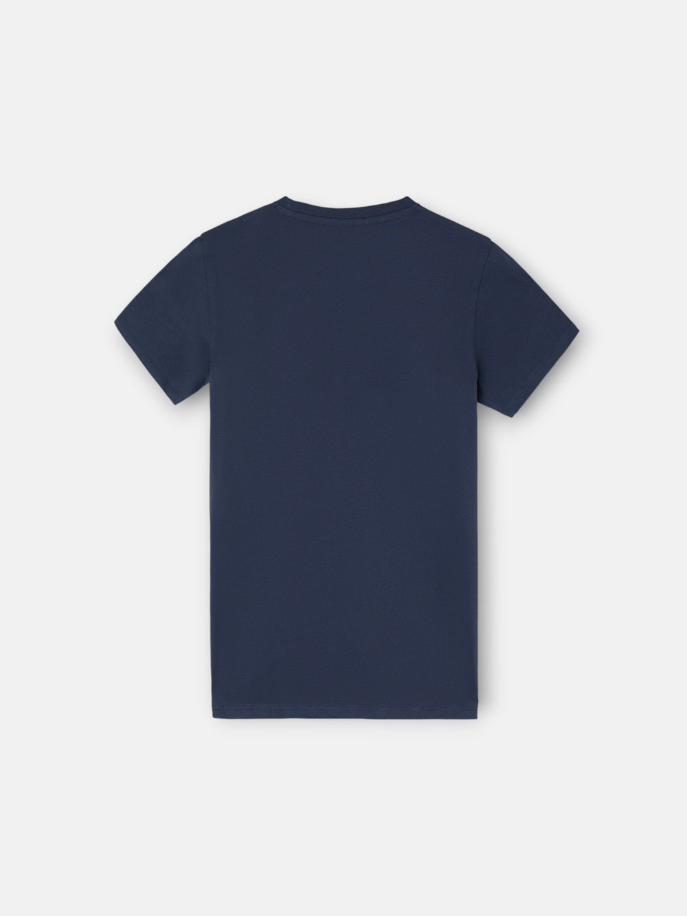 Navy blue multicolor letter kids t-shirt